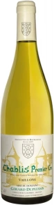 Вино Chablis Premier Cru Vaillons, Gerard Duplessis, AOC, 0.75 л