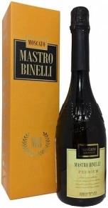 Игристое вино Moscato, Mastro Binelli, 0.75 л (п/у)