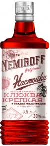 Ликер Cranberry Strong Bitter, Nemiroff, 0.5 л