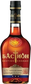 Коньяк Бастион, 3 звезды, 3 года, 0.25 л