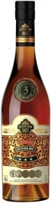 Коньяк Российский, Дербентский ВКЗ, 3 Stars, 3 года, 0.25 л