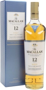 Виски Triple Cask Matured, Macallan, 12 лет, 0.5 л (п/у)