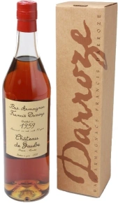 Арманьяк Chateau de Gaube, Darroze, Vintage, 50 лет, 0.7 л (п/у)