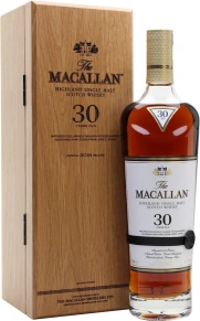 Виски Sherry Oak, The Macallan, 30 лет, 0.7 л (п/у)