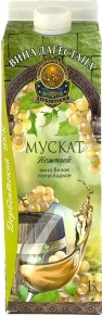 Вино Мускат Нежный, ДВКК, 1 л