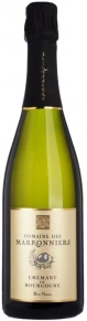 Игристое вино Cremant de Bourgogne Brut Nature, Domaine des Marronniers, AOC, 2019, 0.75 л