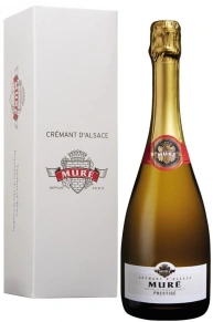Игристое вино Cremant d'Alsace Cuvee Prestige Brut, Rene Mure, 0.75 л (п/у)