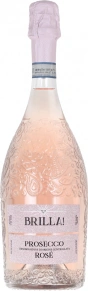 Игристое вино Prosecco Rose, Brilla!, DOC, 2023, 0.75 л