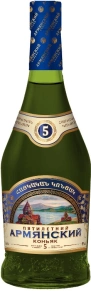 Коньяк Мердзаванский Коньячный Завод, 5 лет, 0.44 л