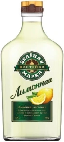 Ликер Лимонная, Зеленая Марка, 0.25 л