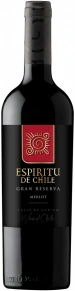 Вино Merlot Gran Reserva, Espiritu de Chile, DO, 0.75 л