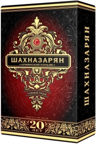 Коньяк Шахназарян, 20 лет, 0.5 л (п/у)