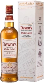 Виски White Label, Dewar's, 0.7 л (п/у)