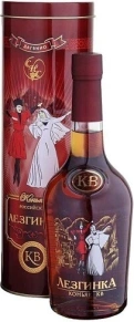 Коньяк Лезгинка Дагвино, KV, 6 лет, 0.5 л (п/у)