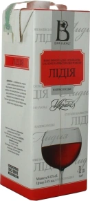 Вино Лидия, Винлюкс, 1 л