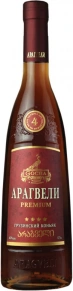 Коньяк Арагвели, 4 года, 0.5 л