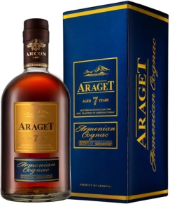 Коньяк Araget, 7 лет, 0.5 л (п/у)