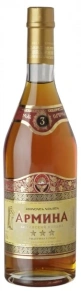 Коньяк 3 Звезды, Армина, 3 zvezdy, 3 года, 0.5 л (п/у)