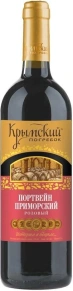 Портвейн Приморский Розовый, Крымский Погребок, 0.75 л