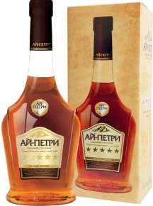 Коньяк Ай-Петри, 5 stars, 5 лет, 0.5 л (п/у)