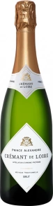 Игристое вино Cremant de Loire, Prince Alexandre, AOC, 2021, 0.75 л