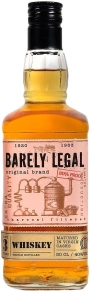 Виски Barely Legal, 3 года, 0.5 л