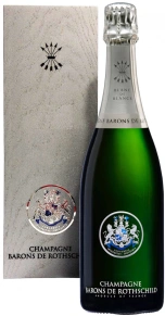 Шампанское Blanc de Blancs Brut, Barons de Rothschild, 0.75 л (п/у)