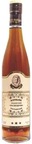 Коньяк Российский, КВС, 3 stars, 3 года, 0.5 л