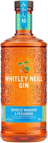 Джин Japanese Mandarin & Persimmon, Whitley Neill, 0.7 л