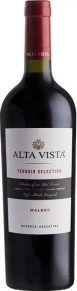 Вино Malbec Terroir Selection, Alta Vista, 2023, 0.75 л