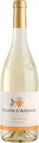 Вино Muscat, Baron d'Arignac, 0.75 л