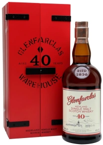 Виски Glenfarclas, 40 лет, 0.7 л (п/у)