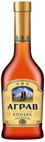 Коньяк Аграв, 3 звезды, 3 года, 0.5 л