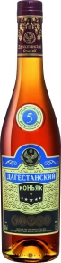 Коньяк Дагестанский, 5 Stars, 5 лет, 0.5 л