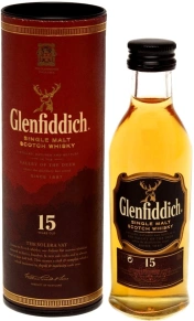 Виски Glenfiddich, 15 лет, 0.05 л