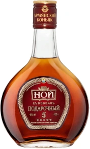 Коньяк Подарочный, Ной, 5 zvezd, 5 лет, 0.25 л