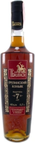 Коньяк Легенда Тбилиси, 7 лет, 0.5 л