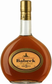 Коньяк Babeck, 5 лет, 0.5 л