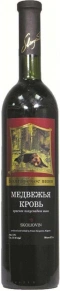 Вино Bear Blood Red Semi-Sweet, Skoliovin, 2023, 0.75 л