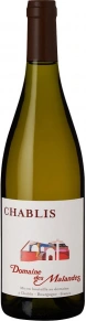 Вино Chablis, Domaine des Malandes, AOC, 2023, 0.75 л