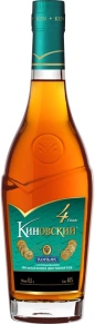 Коньяк Киновский, 4 zvezdy, 4 года, 0.5 л