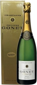 Шампанское Signature Blanc de Blancs Brut, Philippe Gonet, 0.75 л (п/у)