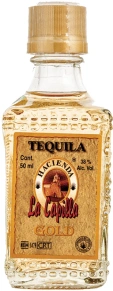 Текила Gold, Hacienda La Capilla, 6 месяцев, 0.05 л