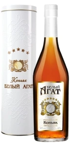 Коньяк Белый Агат, 5 stars, 5 лет, 0.5 л (п/у)