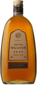 Коньяк Звезды Прасковеи, 4 Stars, 4 года, 0.5 л