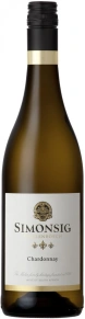 Вино Chardonnay, Simonsig, 2020, 0.75 л