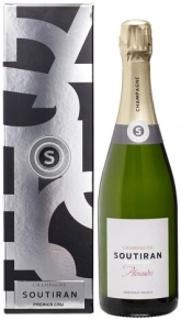Шампанское Alexandre Premier Cru Brut, Soutiran, AOC, 0.75 л (п/у)