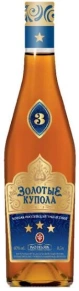 Коньяк Золотые Купола, 3 года, 0.5 л