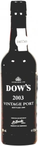 Портвейн Vintage Port, Dow's, 2003, 0.375 л