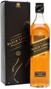 Виски Black Label, Johnnie Walker, 12 лет, 0.75 л (п/у)